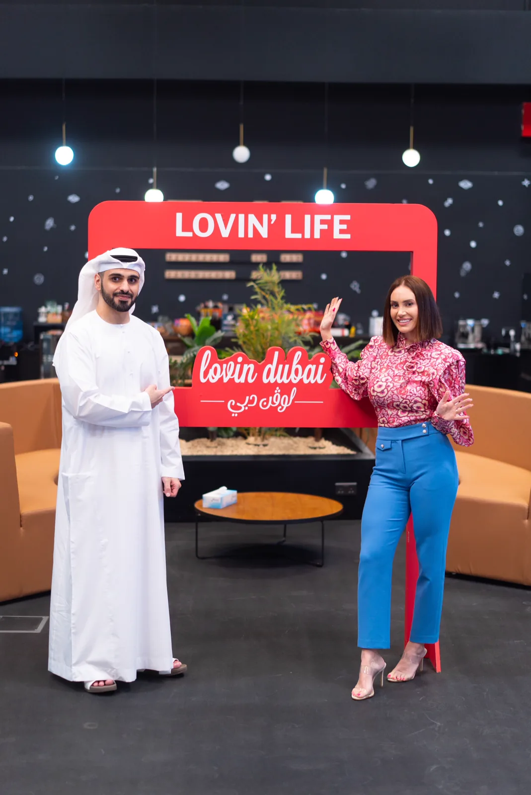 Ahmed AlDhraif during a Lovin Dubai media appearance